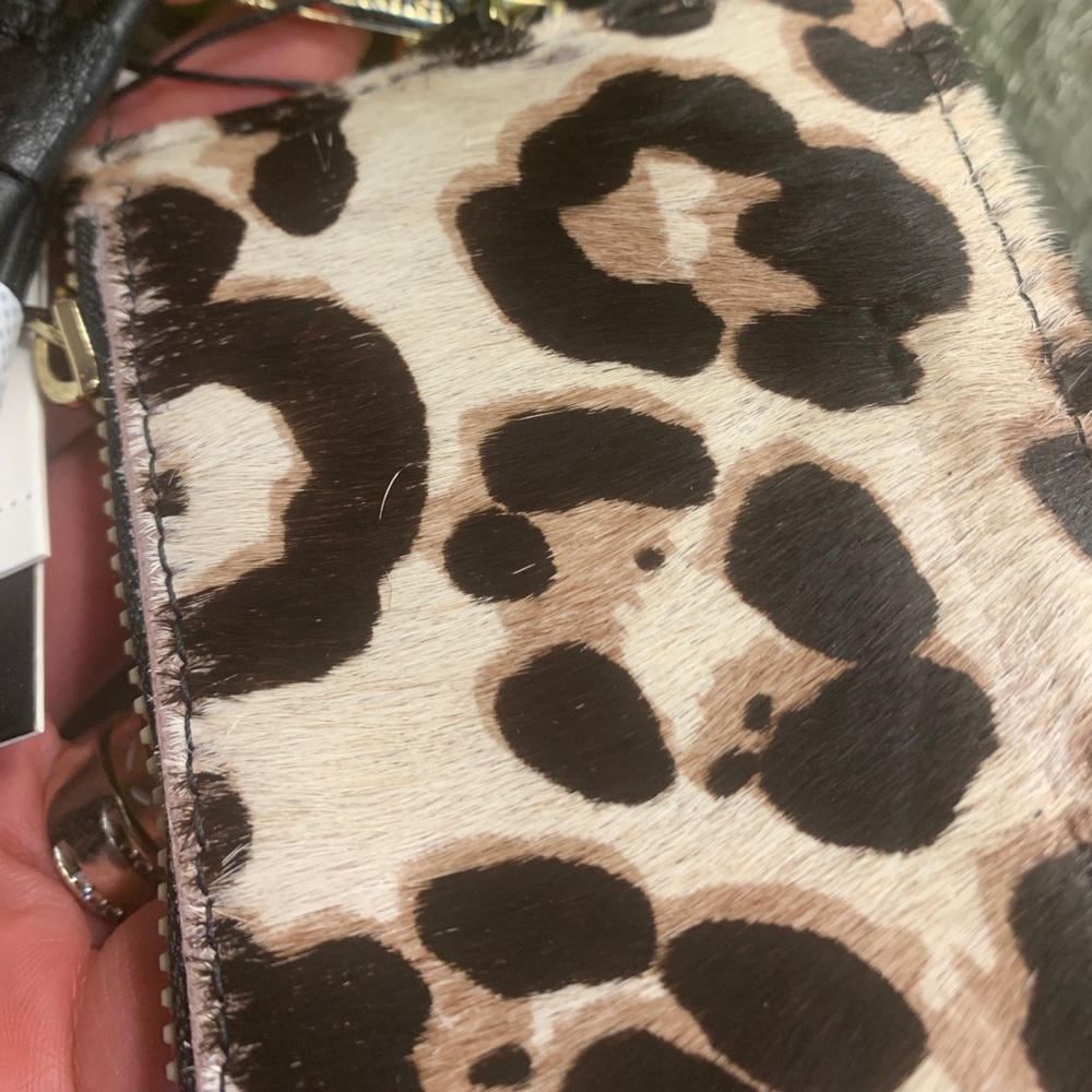Authentic AIMEE KESTENBERG Leather/Calf hair lanyard/cc - Picture 5 of 8
